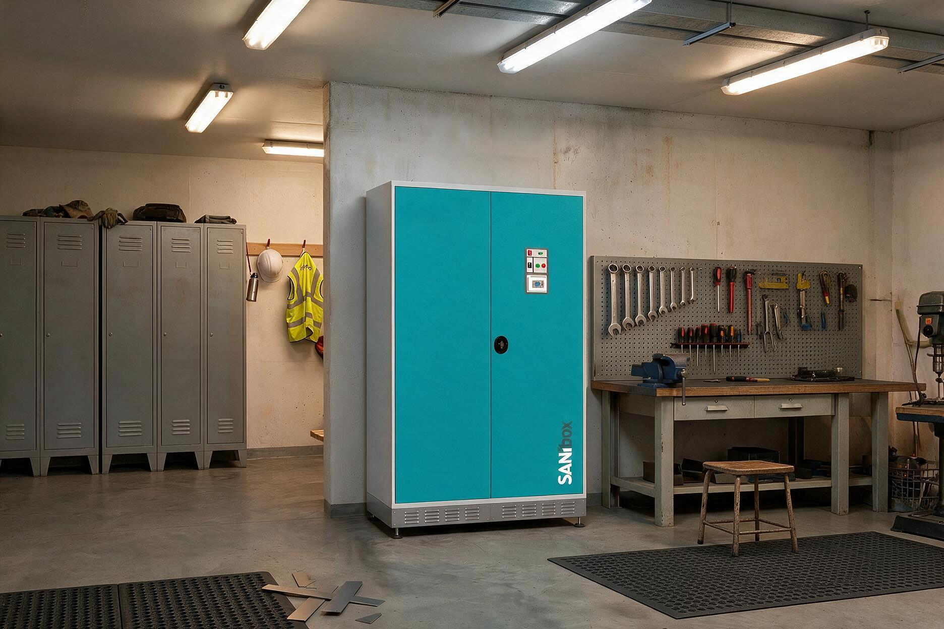 Sanibox hygitec - Armoire séchante pour l'entretien des EPI